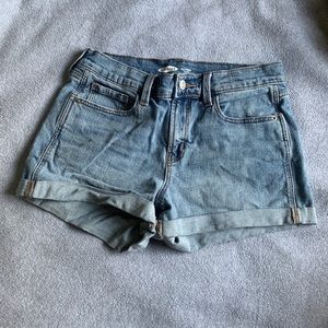 Old Navy mid-rise boyfriend denim shorts